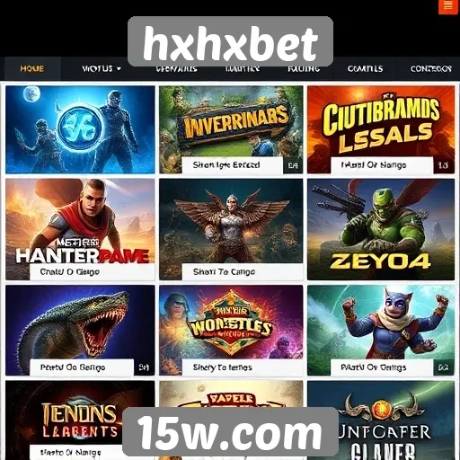 Análise dos jogos disponíveis no site hxhxbet