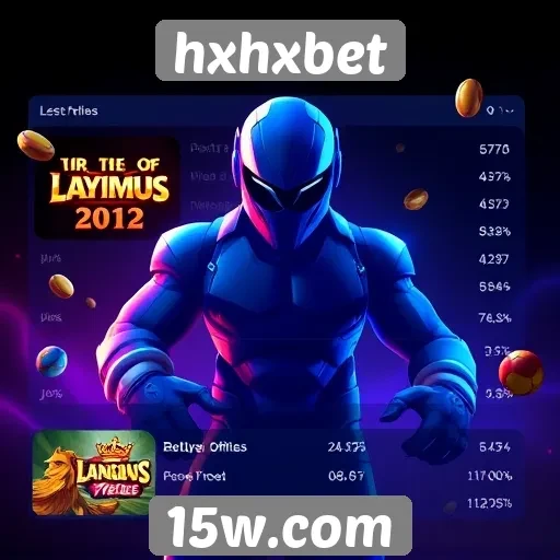 Estatísticas de jogos disponíveis na plataforma hxhxbet